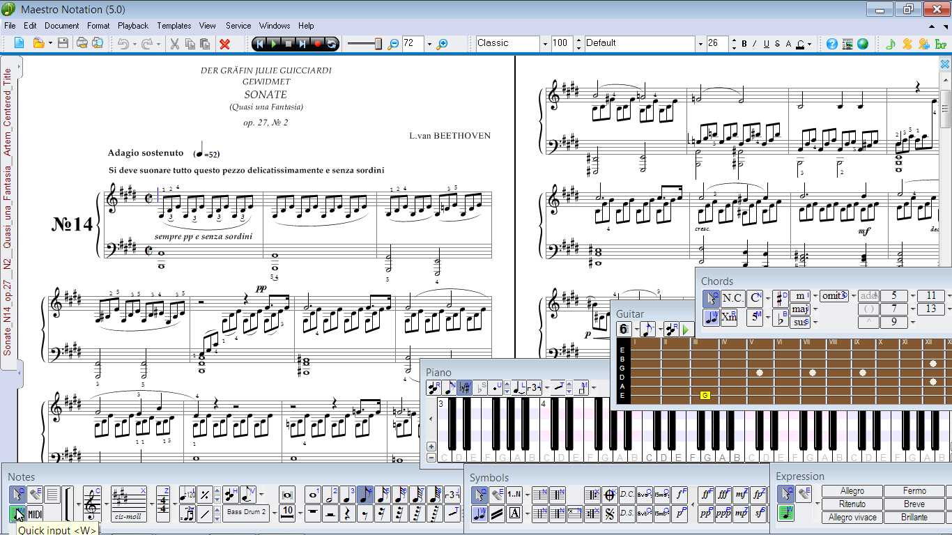 Music notation software mac